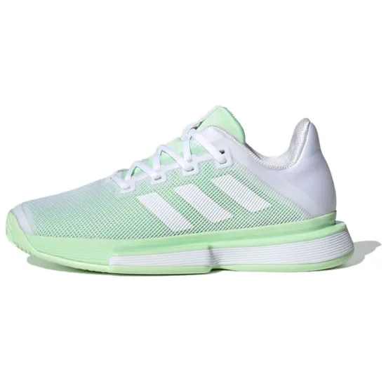 Adidas Solematch Bounce White/Green Women's