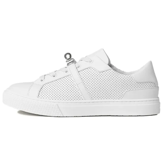 HERMES Skateboard Shoes Women's Low-Top White