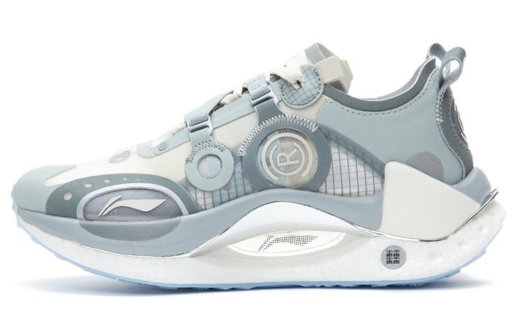 Li Ning Shadow CRC 䨻 Textile, Synthetic Leather, TPU Fashion Breathable Abrasion Resistant Slip Resistant Low top