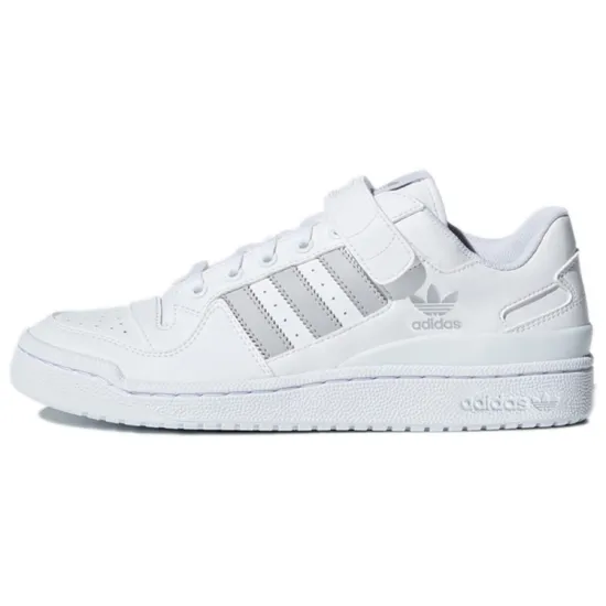Adidas Originals FORUM Skateboarding Shoes Men Low-top White/Gray