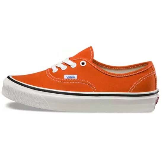 Vans Authentic Skateboarding Shoes Unisex Low-top Orange/White