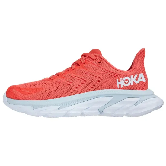 HOKA ONE ONE Clifton Edge Hot Coral Women's