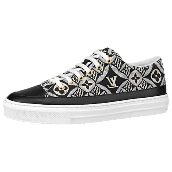 LOUIS VUITTON Stellar Sneakers 'White Black Monogram' Women's