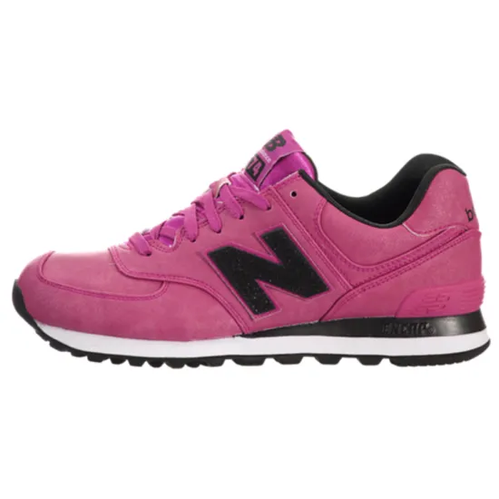 New Balance NB 574 Running Shoes Women's Low-top Rose Red/black
