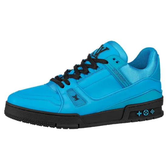 LOUIS VUITTON LV Trainer Blue Black