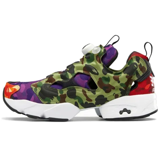 Reebok Instapump Fury Bape Multi-Camo