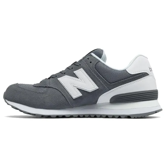 New Balance NB 574 Series Running Shoes Unisex Low-top Grey/white