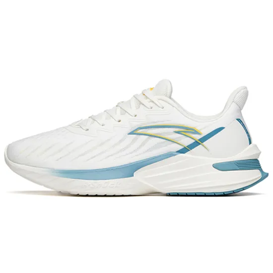 ANTA DuCi1 Running Shoes Men Low-Top Ivory White