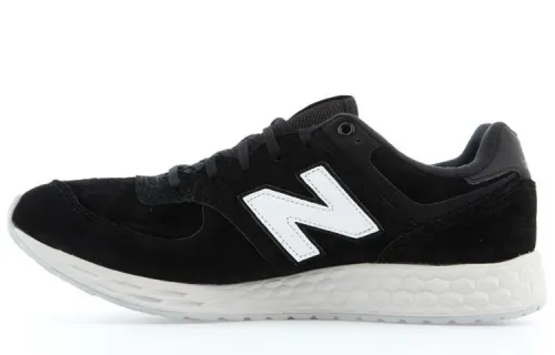 New Balance 574 Fresh Foam Suede Black White