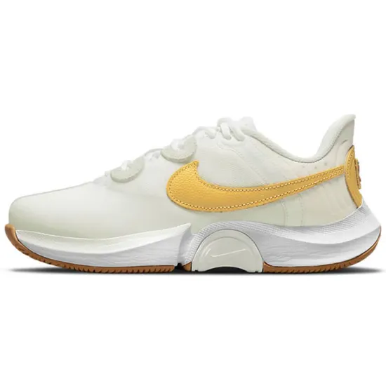 Nike Air Zoom GP Tennis Shoes Women's Low-top Pearl White/orange