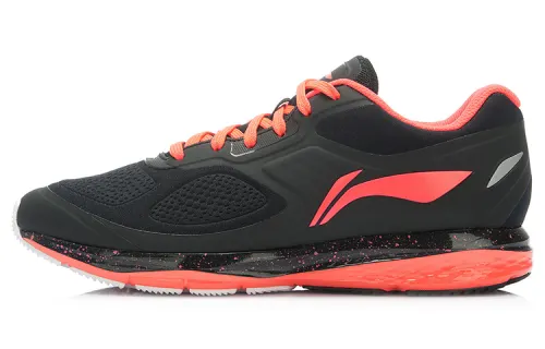 Li Ning Cloud 2 Running Shoes Women's Low Top Black/Red