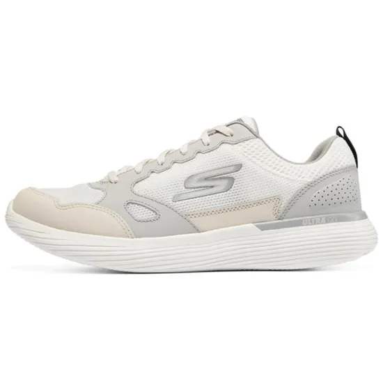 Skechers Go Run 400 V2 Running Shoes Men Low-Top Gray White/Pink