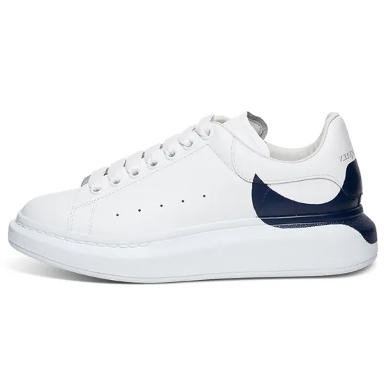 Alexander McQueen Oversized Sneaker 'White Navy Heel'