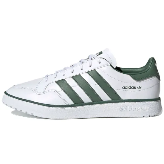 Adidas Originals Team Court Skateboard Shoes Unisex Low-top White/green