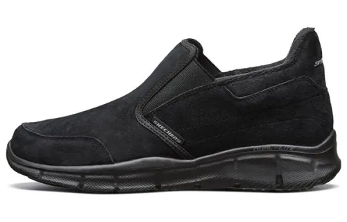 Skechers Equalizer Slip on Shoes Low top Sports Casual Shoes Men's Black