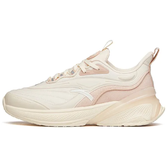 ANTA C37 2.0 Running Shoes Women's Low-Top Oatmeal White/Clay