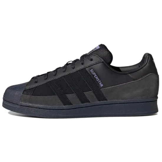 Adidas Originals Superstar Smooth Leather And Suede