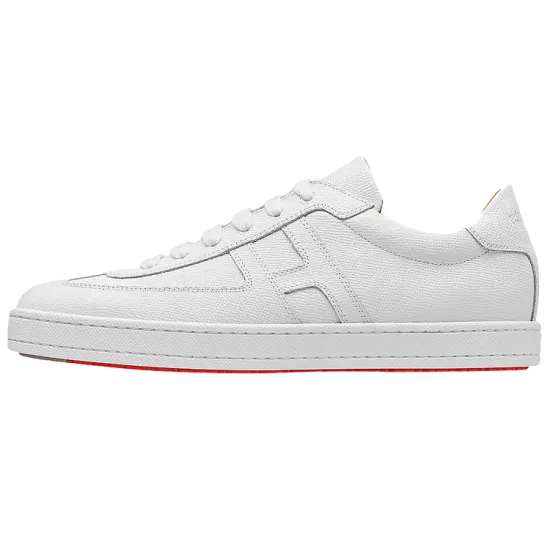 HERMES Boomerang Stylish Skateboarding Shoes Men's White