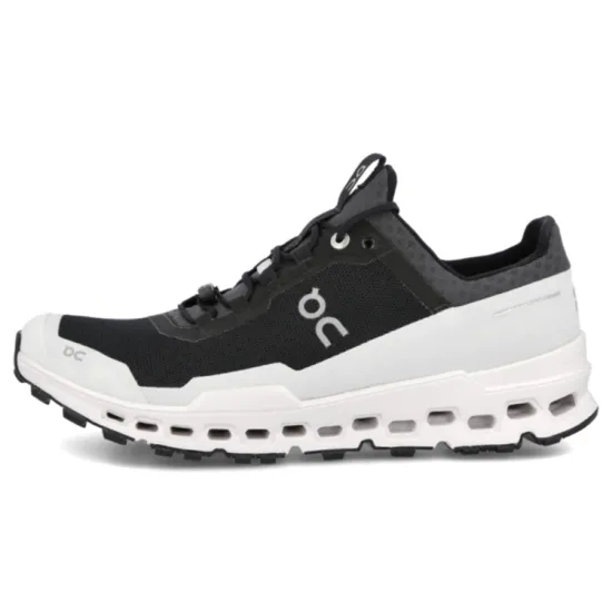 On Running Cloudultra Black White Women's