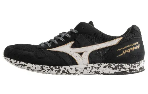 Mizuno Running Shoes Unisex Low Top Black/White