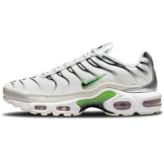 Nike Air Max Plus White Neon Metallic Silver Women's