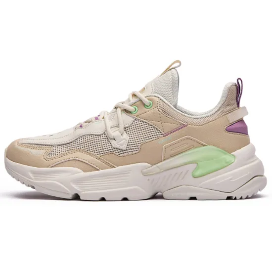 Erke Low-Top Running Shoes Women's Warm Linen