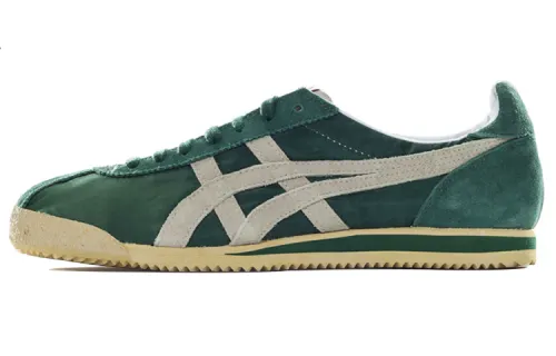 Onitsuka Tiger Corsair Comfortable Slip Resistant Low top Casual Shoes Unisex Dark Green