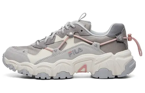 FILA FUSION Cat Claw Casual Shoes Women's Low Top Solar Rock Gray