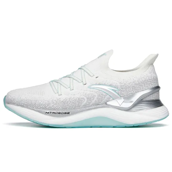 ANTA Chuang 2.0 Pro Running Shoes Men Low-Top White Gray Blue