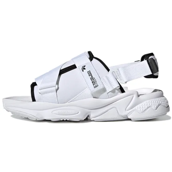 Adidas Originals Ozweego Sandal Minimalistic White Sandals 'White Black'