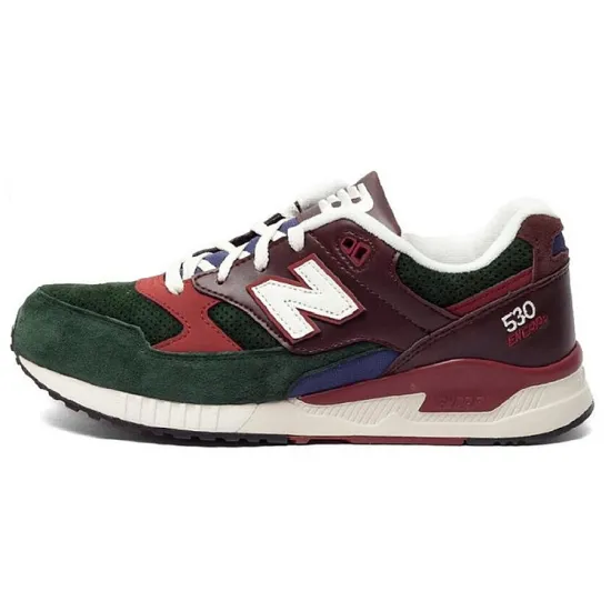 New Balance NB 530 Running Shoes Unisex Low-top Red/Green