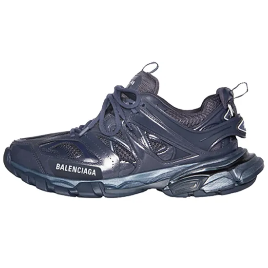 Balenciaga Track Metallic Grey Navy