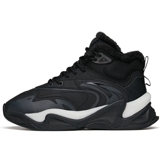 ANTA Pulse Casual Shoes Women's High-Top Black