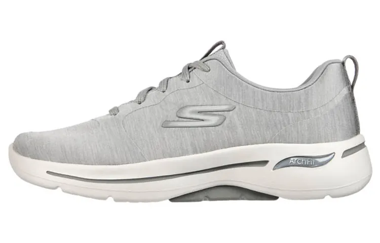 Skechers Go Walk Arch Fit Abrasion Resistant Abrasion Resistant Low top Running Shoes Women's Gray