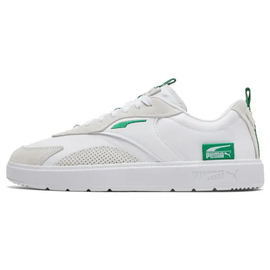 PUMA Oslo Pro Skateboarding Shoes Unisex Low-top White/Green