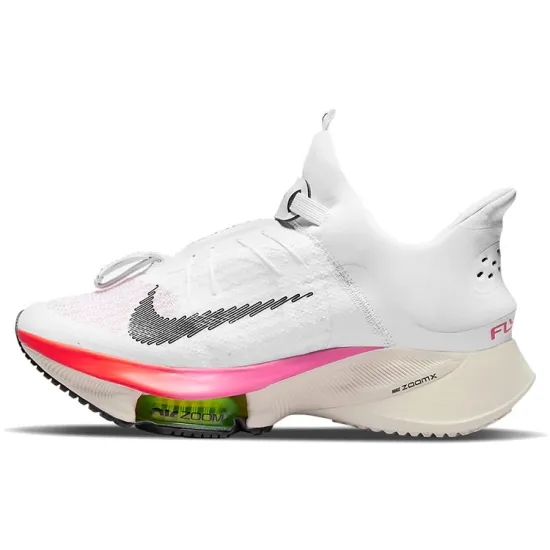 Nike Air Zoom Tempo Next% FlyEase White Pink Blast Women's