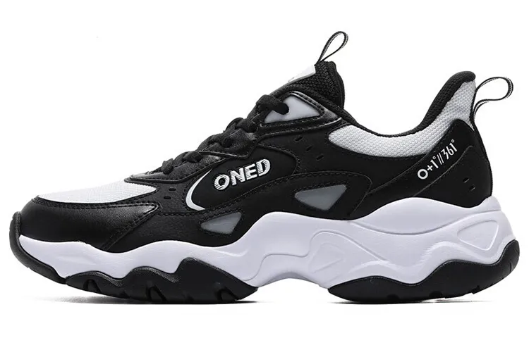 361° Chunky Sneakers Women's Low Top Black/White
