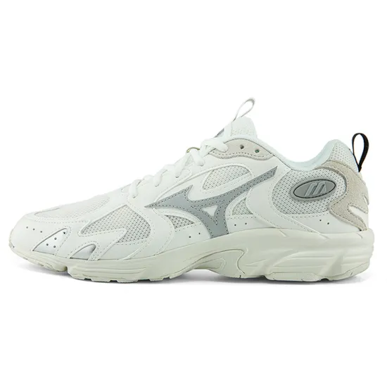 Mizuno City Jogging Breathable Shock Absorption White Silver