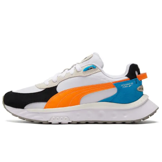 Puma Wild Rider 'Rollin' - White Orange Glow'