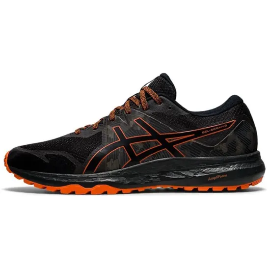Asics Gel-Scram 6 Running Shoes Men Low-top Black/Orange