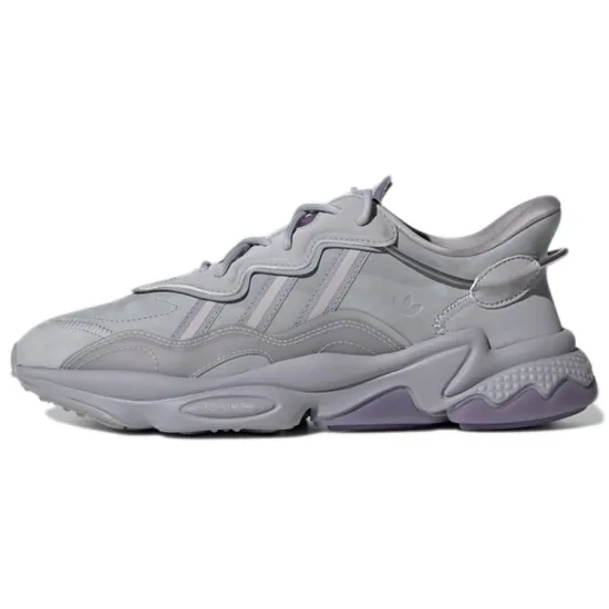 Adidas Originals Ozweego Series Lifestyle Shoes Unisex Low-top Gray-purple