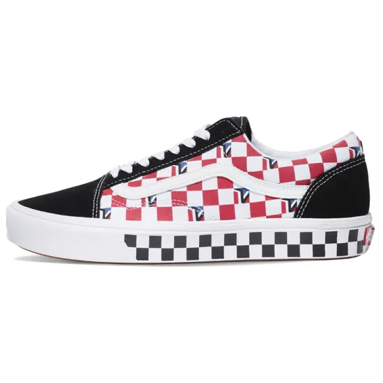 Vans Old Skool Skateboarding Shoes Unisex Low-top Black/Red/Blue