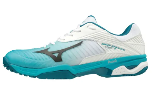 Mizuno Wave Exceed Tour 3 CC 'White Peacock Blue'