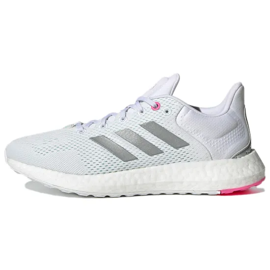 Adidas Pureboost 21 White Silver Mint Women's