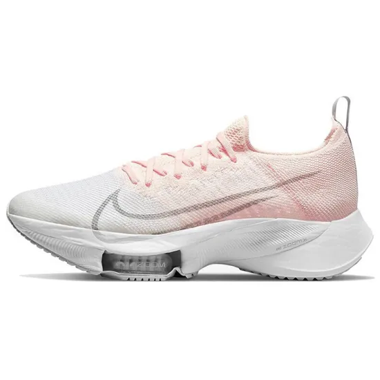 Nike Air Zoom Tempo Next% Running Shoes Women's Low-top White/silver/powder