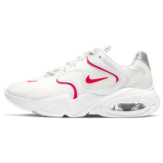 Nike Air Max 2X Running Shoes Women's Low-top White/Red/Silver