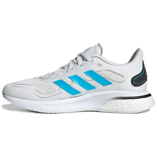 Adidas Supernova Series Running Shoes Women's Low-Top Gray Blue