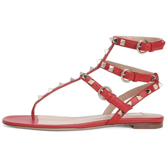Valentino Rockstud One-Strap Sandals Women's