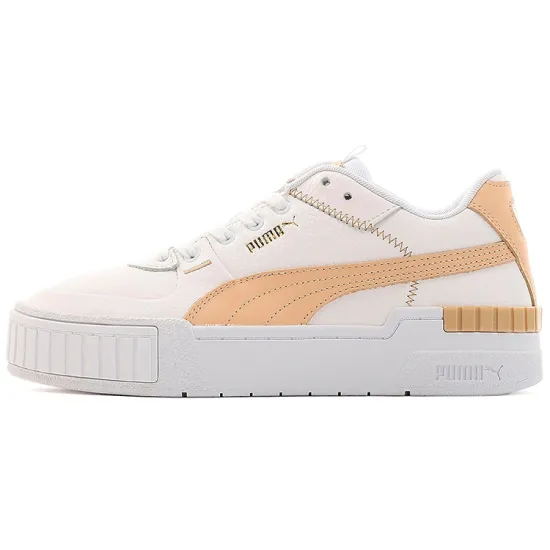 PUMA Cali Series Skateboarding Shoes Women's Low-top Pink/Orange