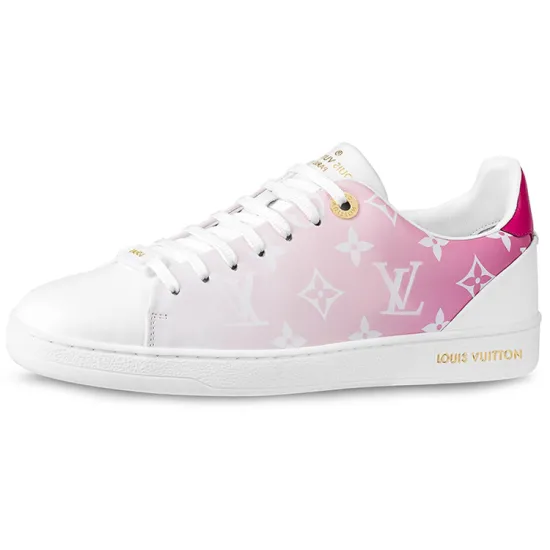 LOUIS VUITTON Lv Frontrow Sneakers Pink/Red Women's